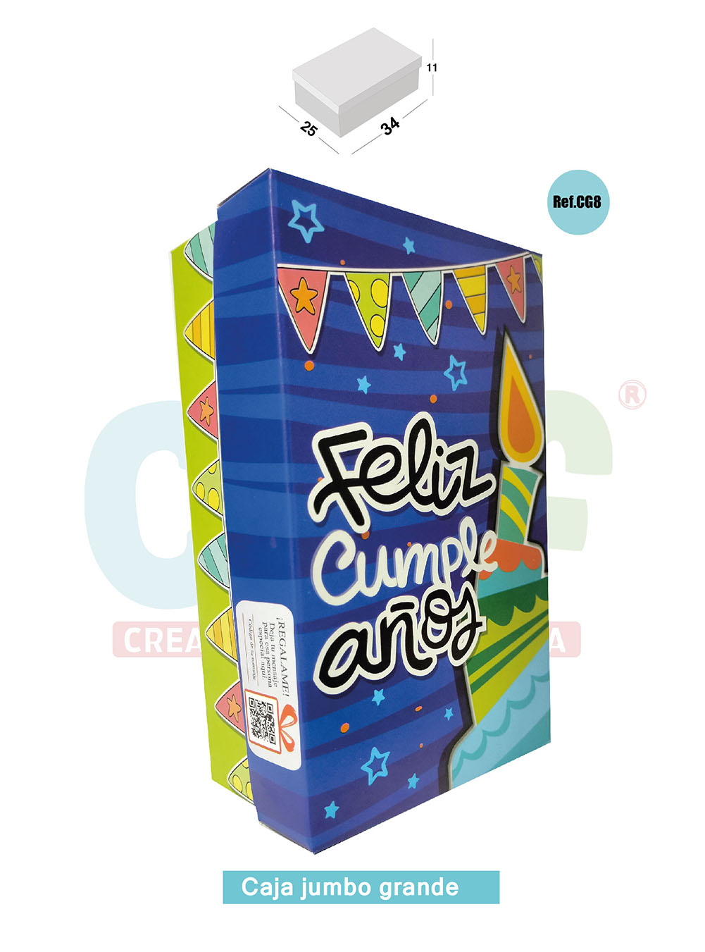 CAJA JUMBO COLOR GRANDE  CG8