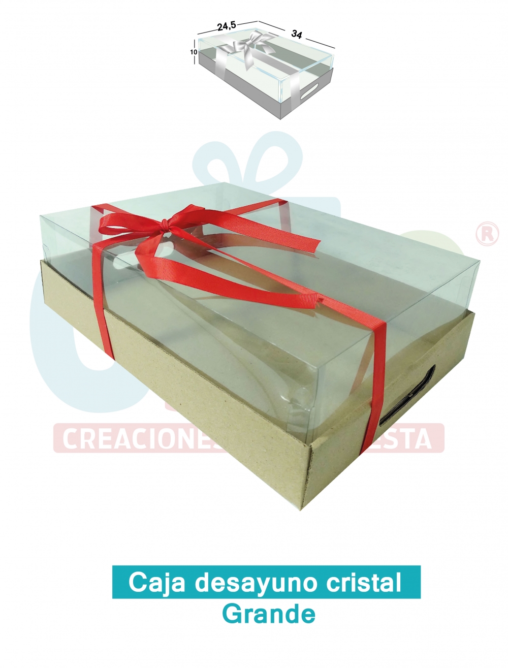 CAJA DESAYUNO CRISTAL GRANDE 