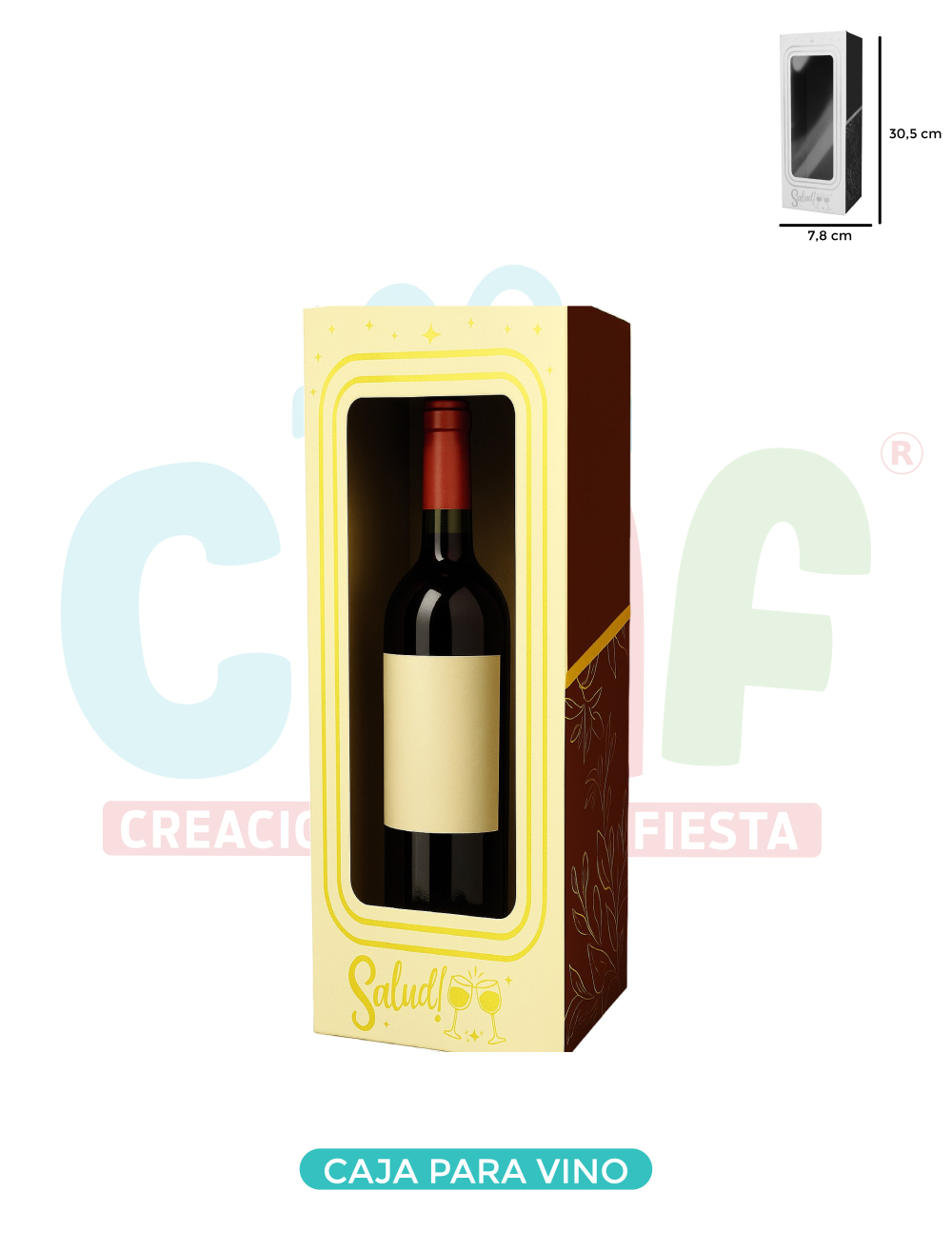 CAJA VINO X4