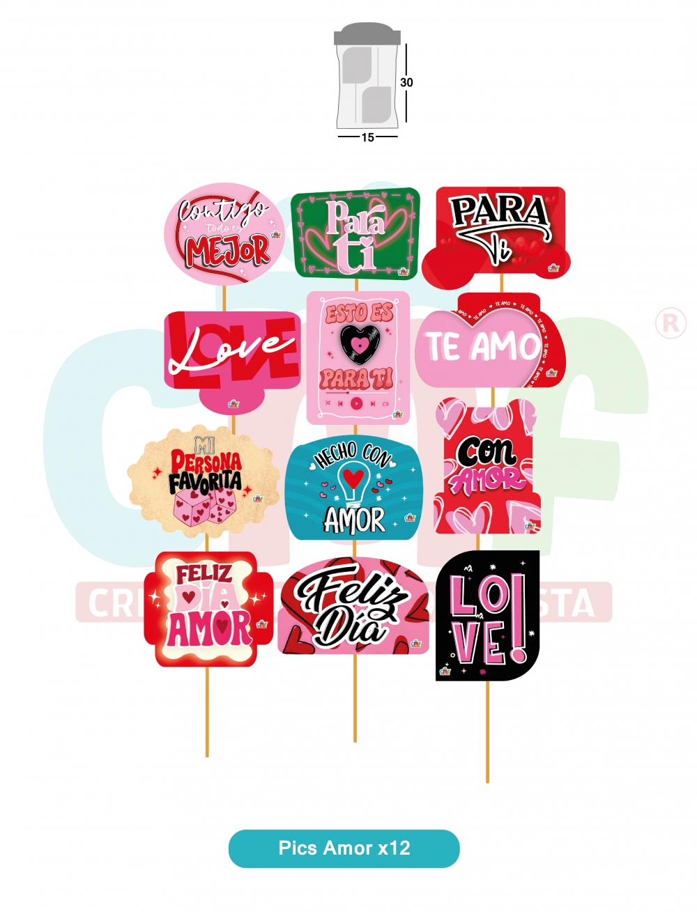 PICS X12  AMOR 