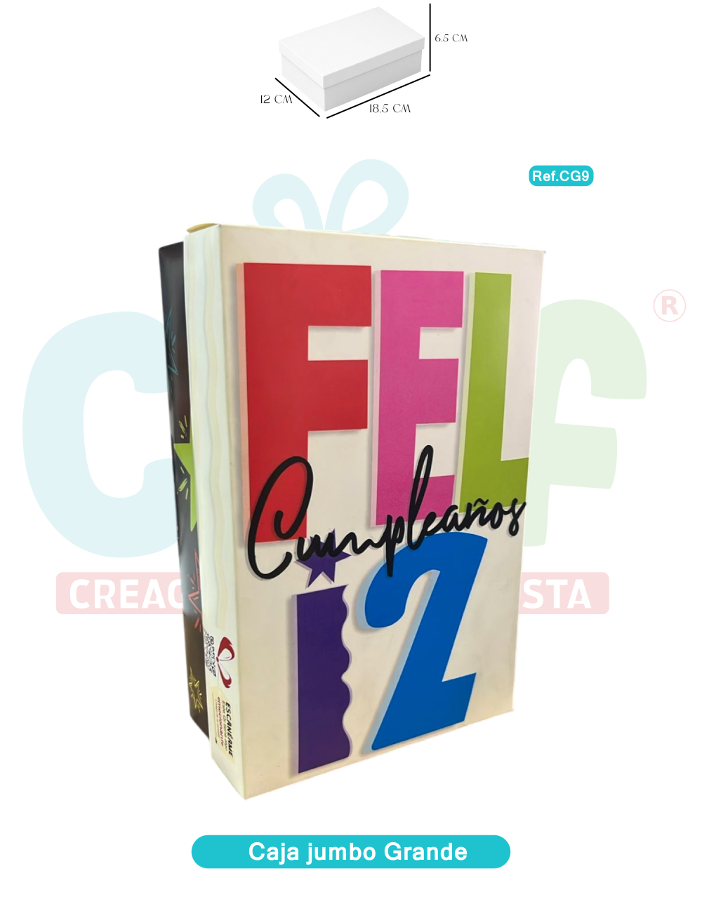 CAJA JUMBO COLOR GRANDE  CG9