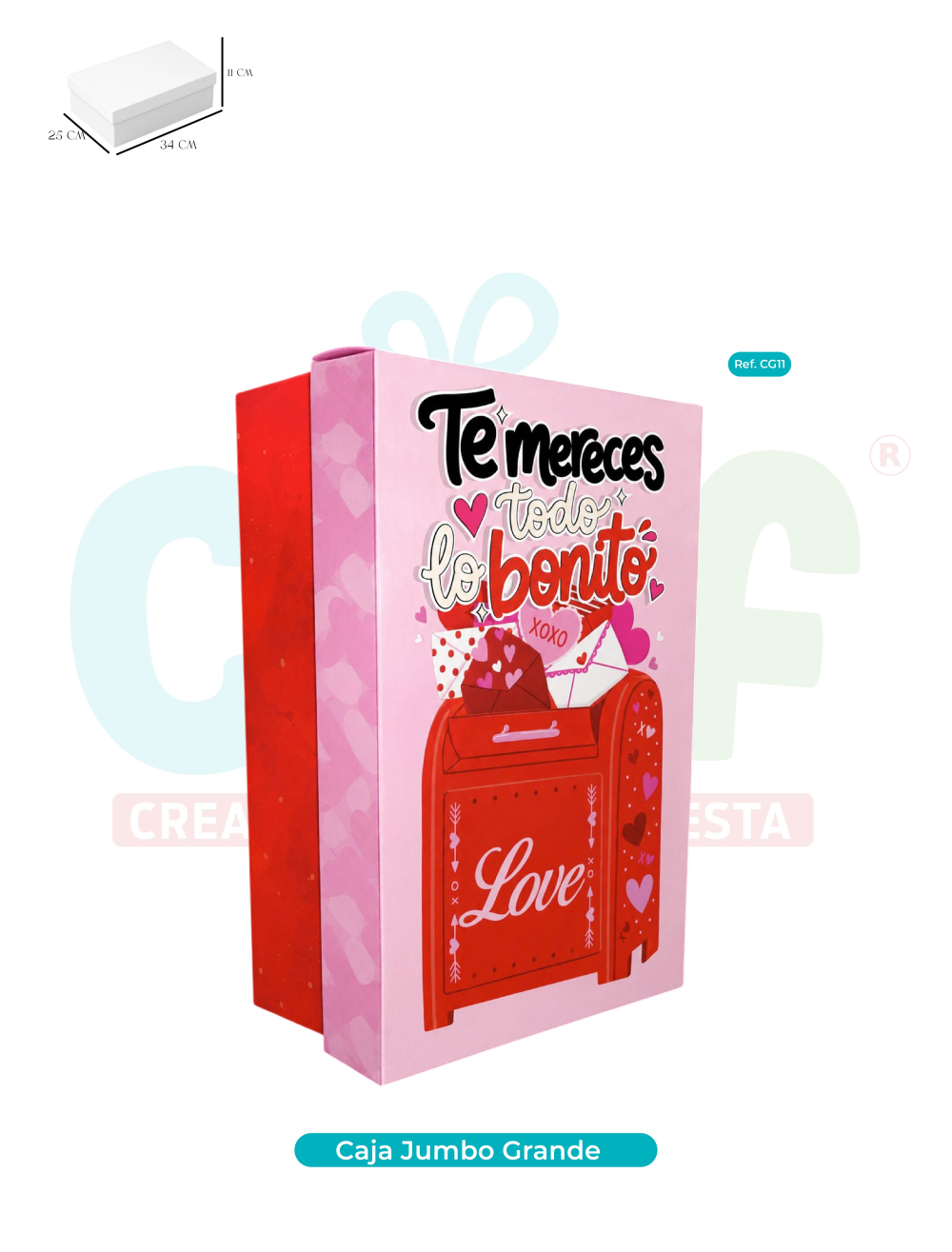 CAJA JUMBO COLOR GRANDE  CG11