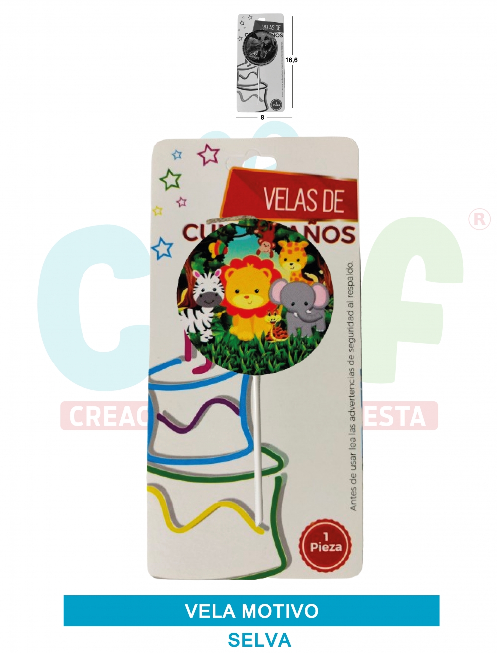 VELA MOTIVOS GRUPO C SELVA