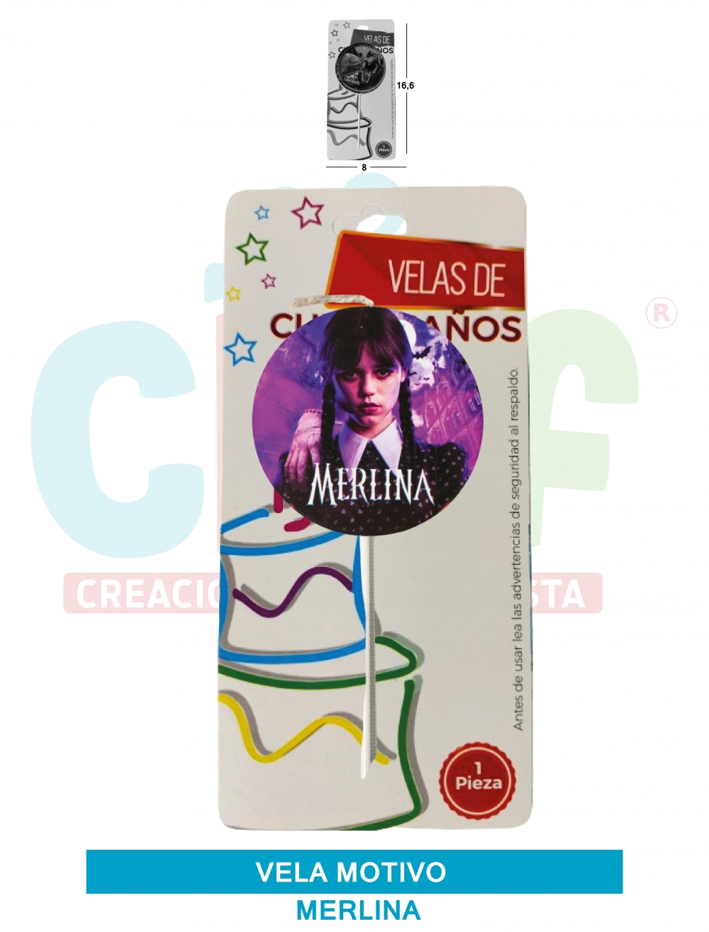 VELA MOTIVOS GRUPO C MERLINA