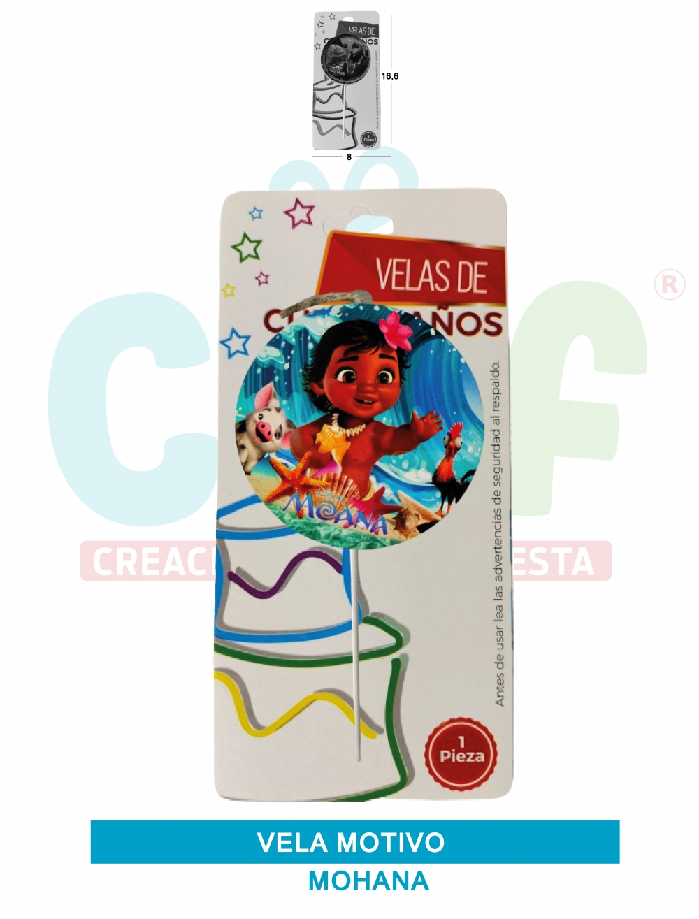 VELA MOTIVOS GRUPO D MOHANA