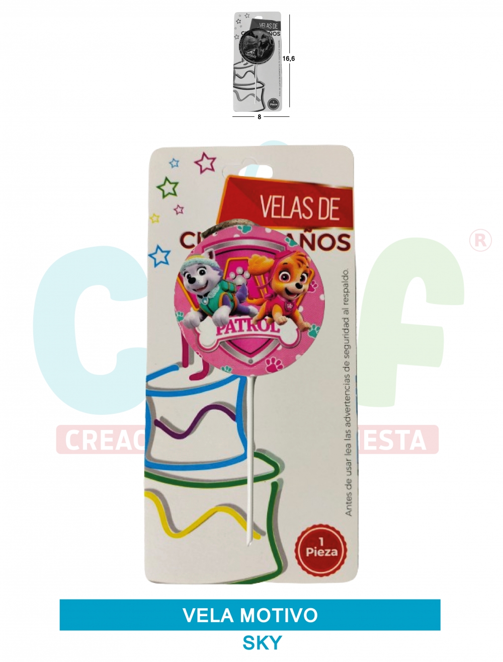 VELA MOTIVOS GRUPO E SKY