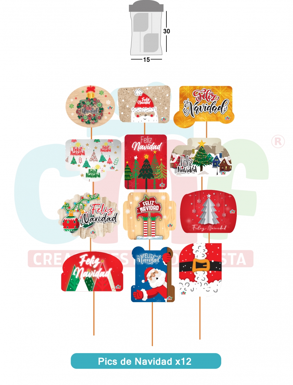 PICS X12  NAVIDAD