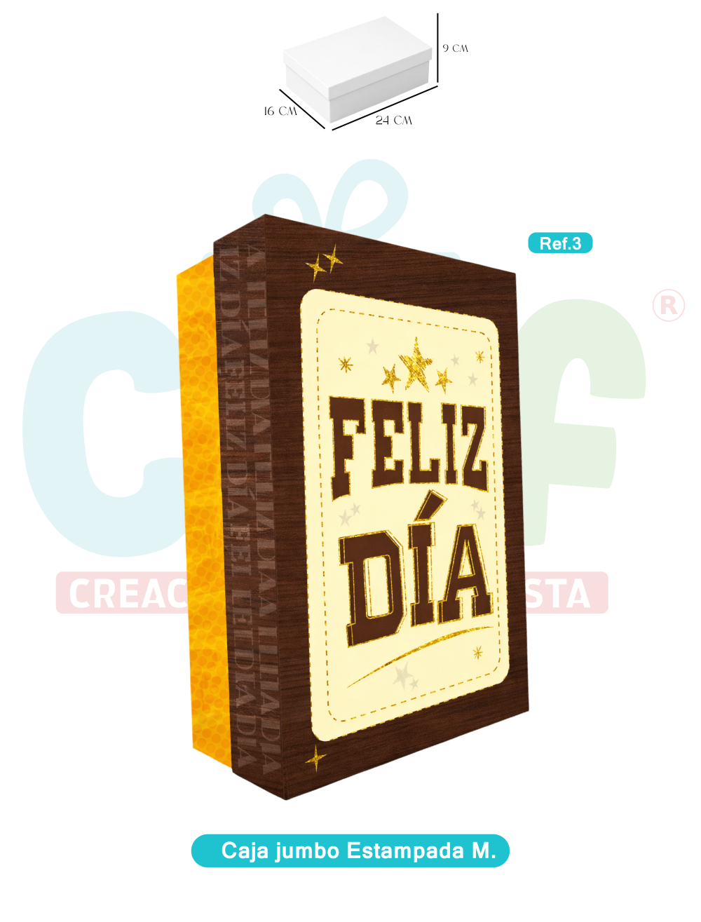 JUMBO MEDIANA ESTAMPADA   REFERENCIA 3