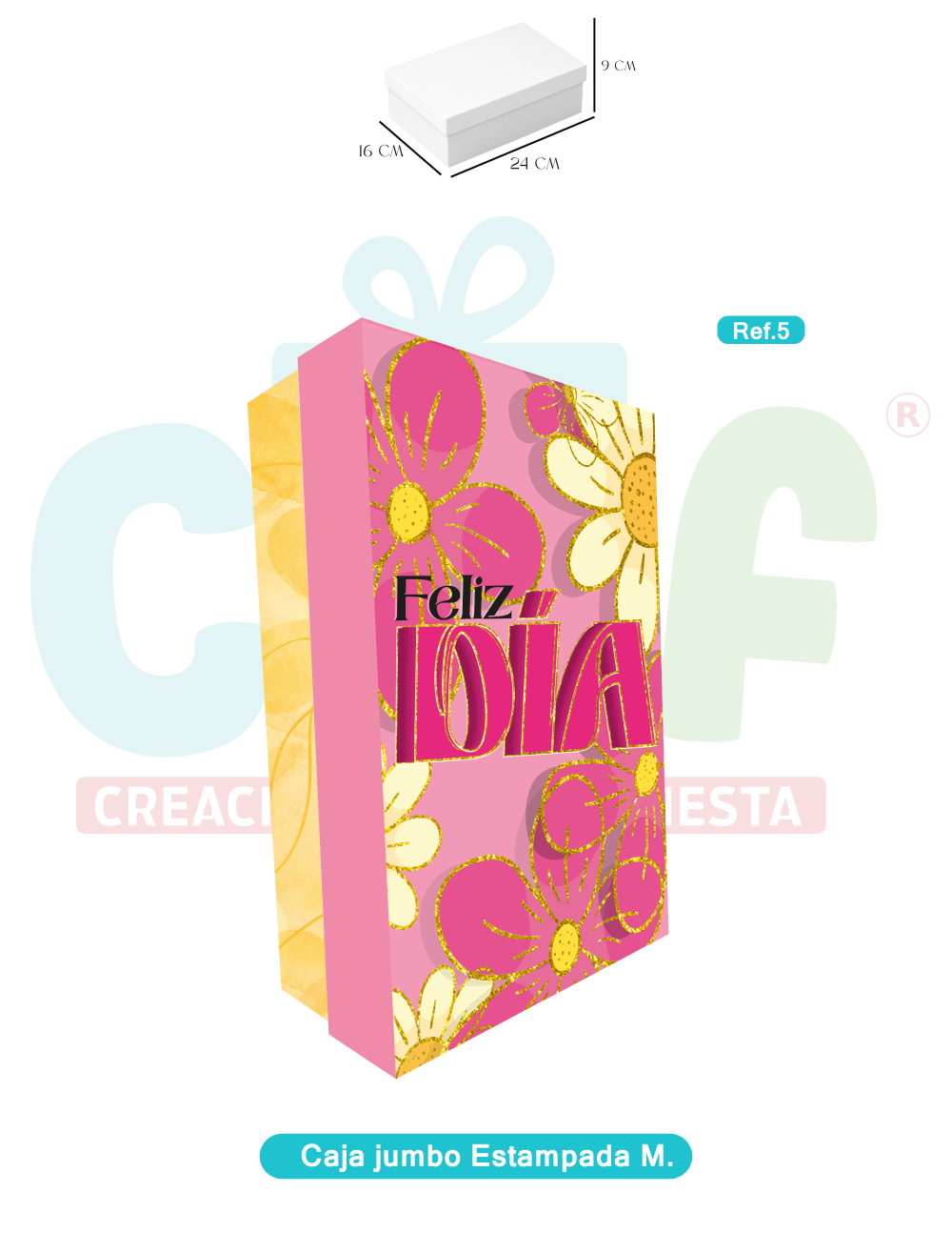 JUMBO MEDIANA ESTAMPADA   REFERENCIA 5