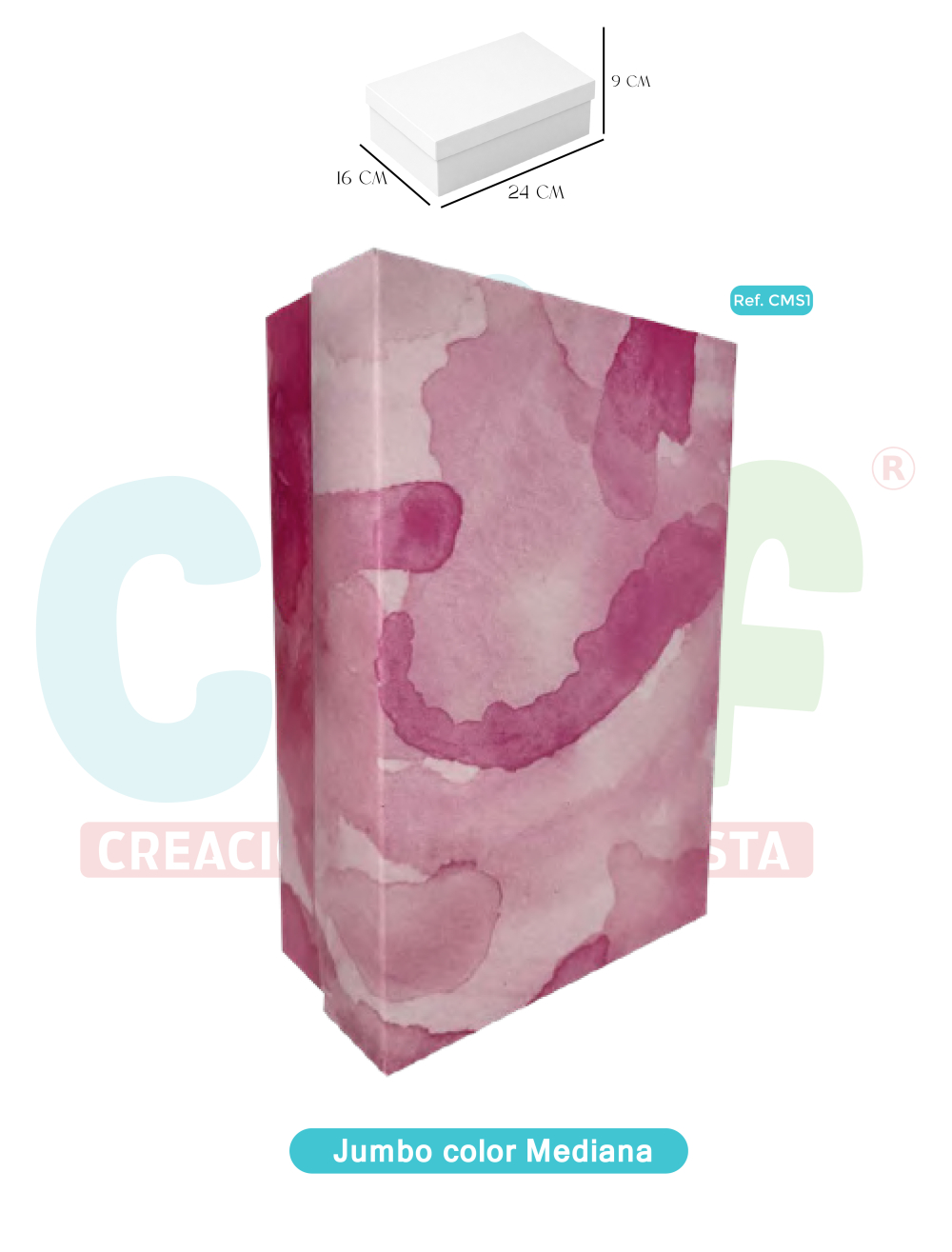 CAJA JUMBO COLOR MEDIANA  CMS1