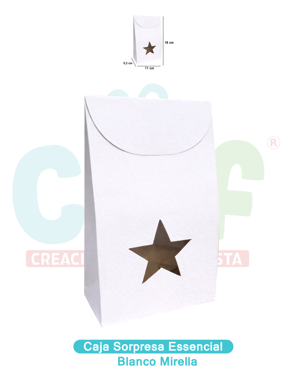 CAJA SORPRESA ESSENCIAL  MIRELLAS BLANCO