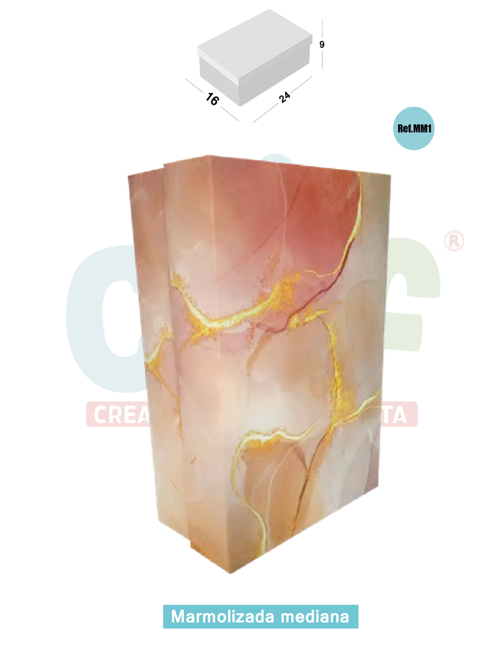 JUMBO MARMOLIZADA MEDIANA X4  M1