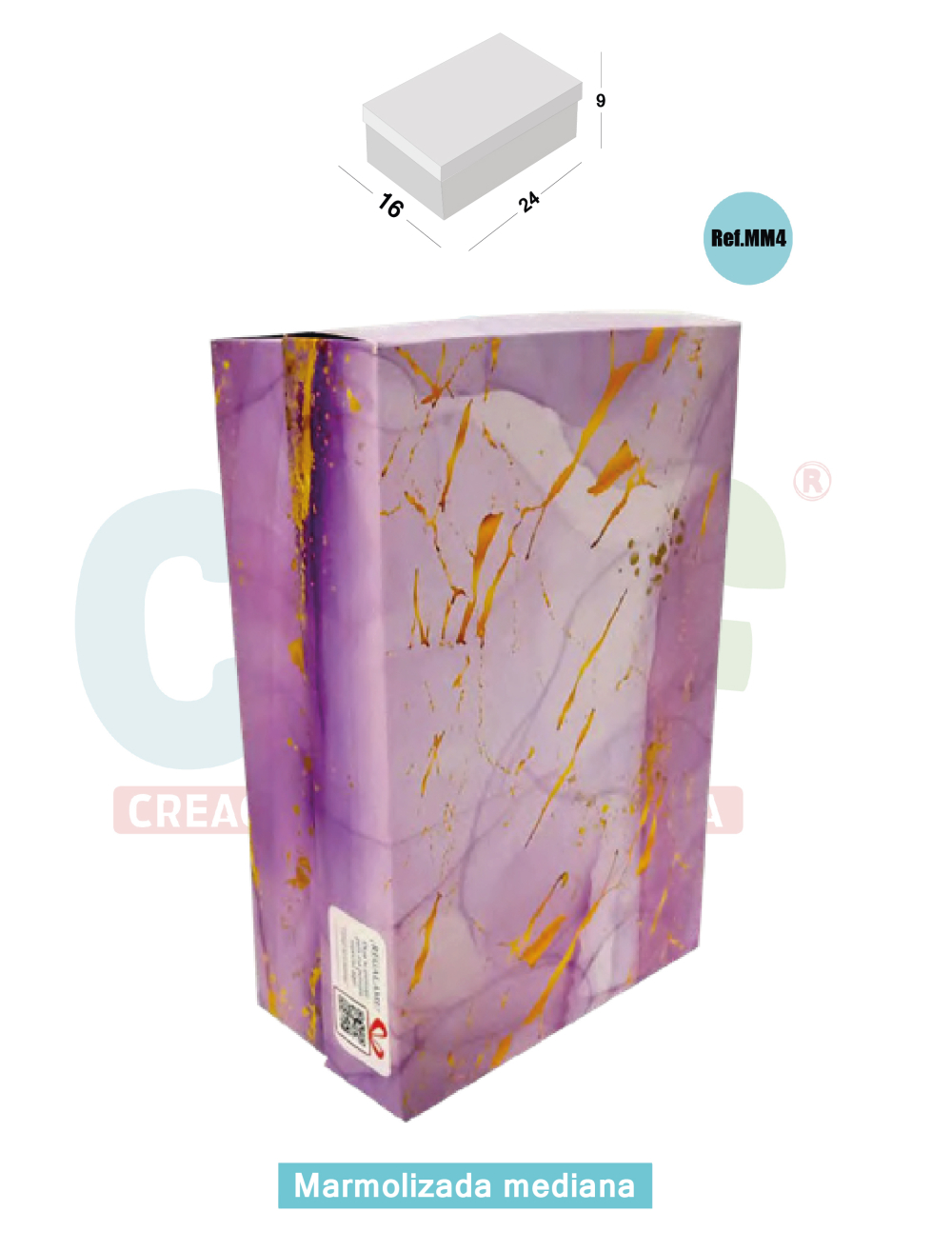 JUMBO MARMOLIZADA MEDIANA X4  M4