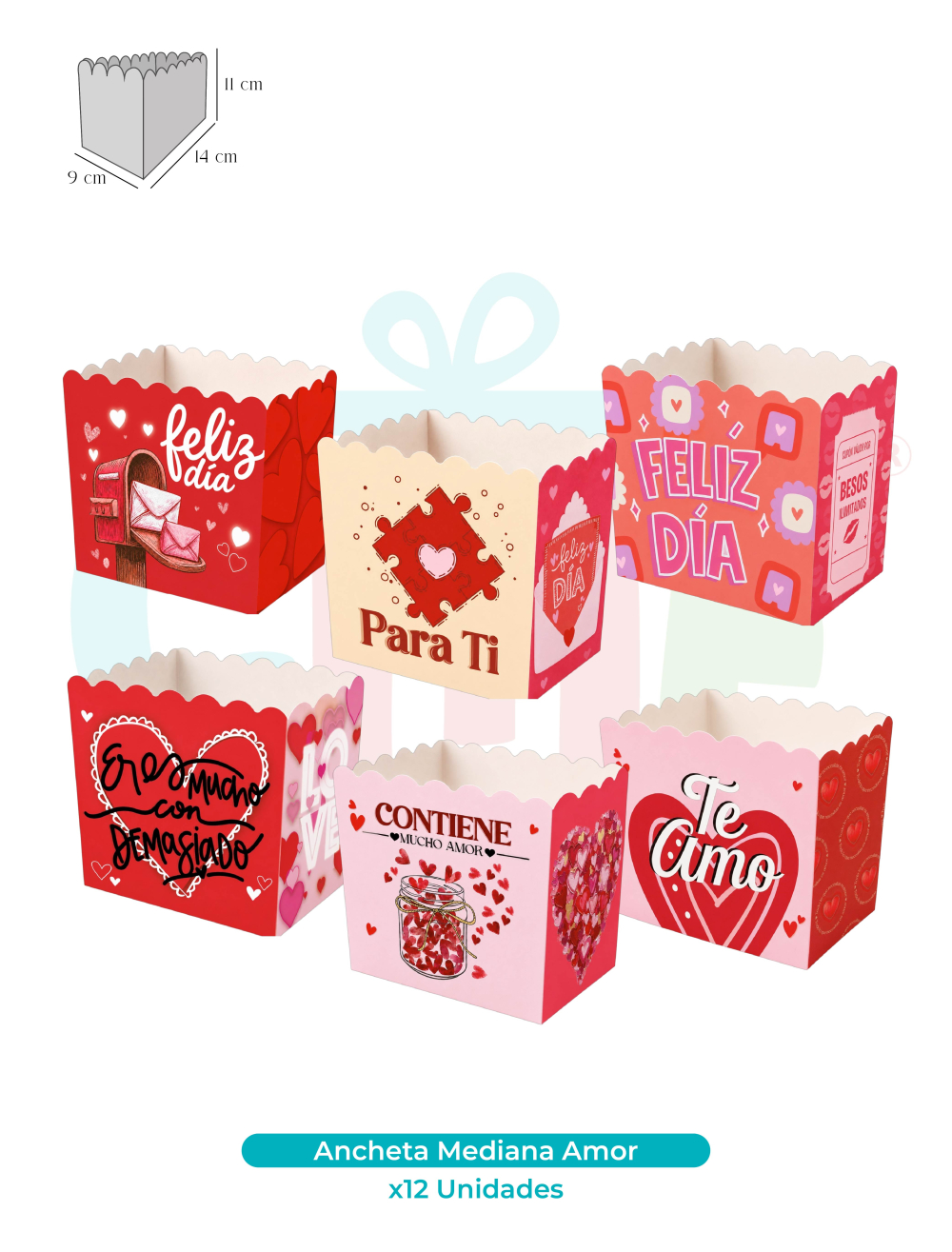 BASE ANCHETA MEDIANA X12 MEDIANA AMOR 