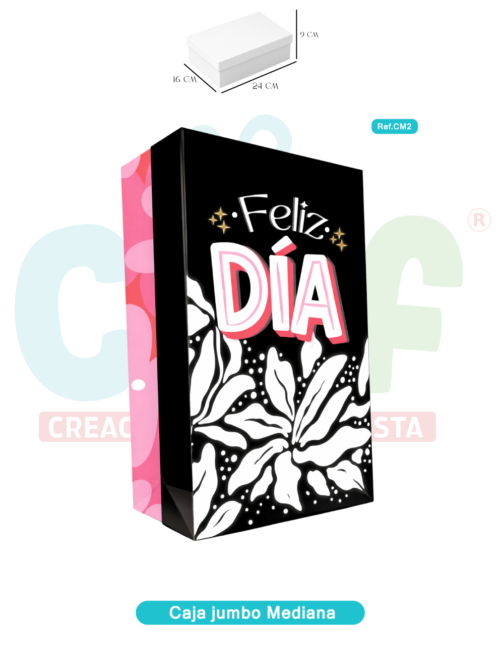 CAJA JUMBO COLOR MEDIANA  CM2