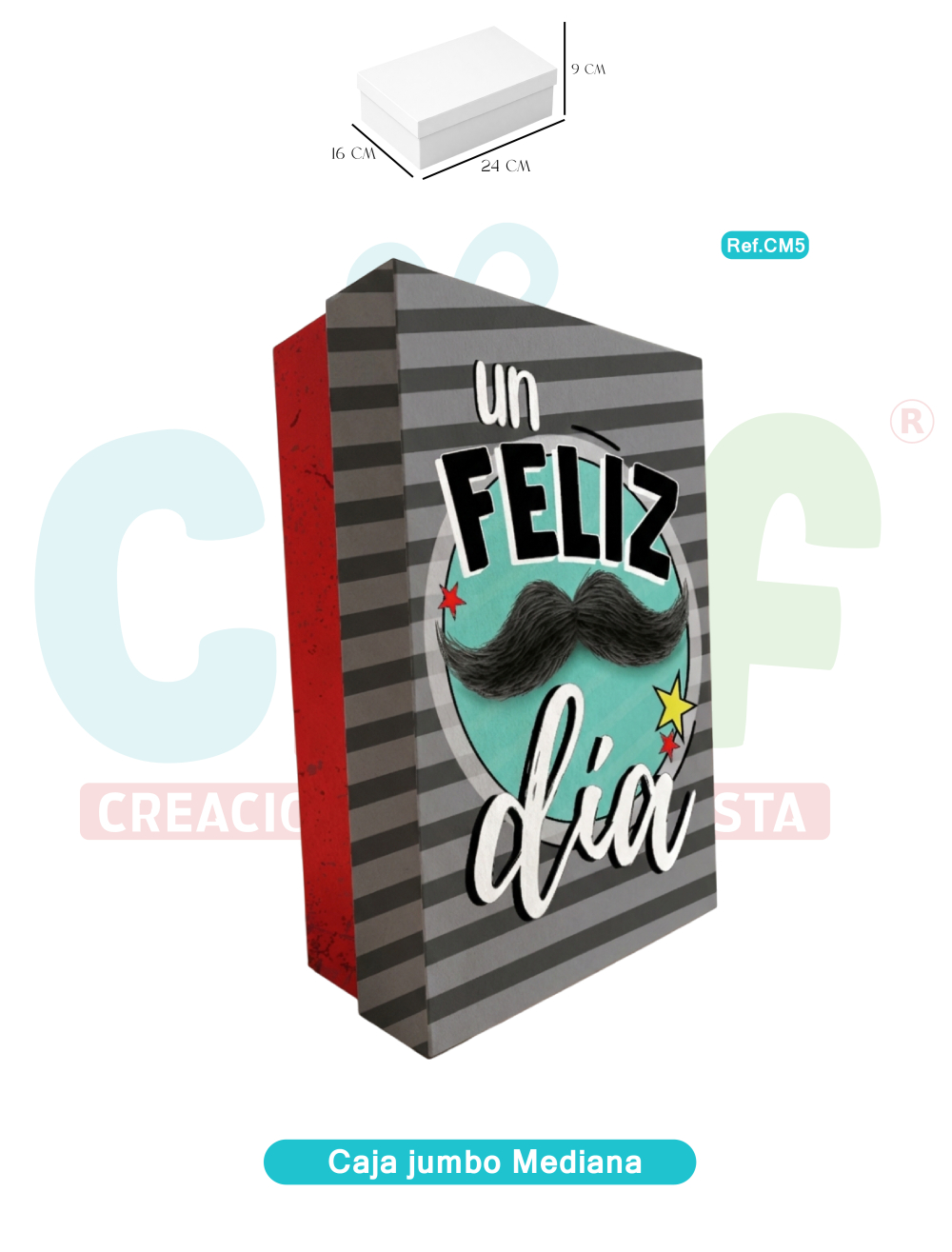 CAJA JUMBO COLOR MEDIANA  CM5