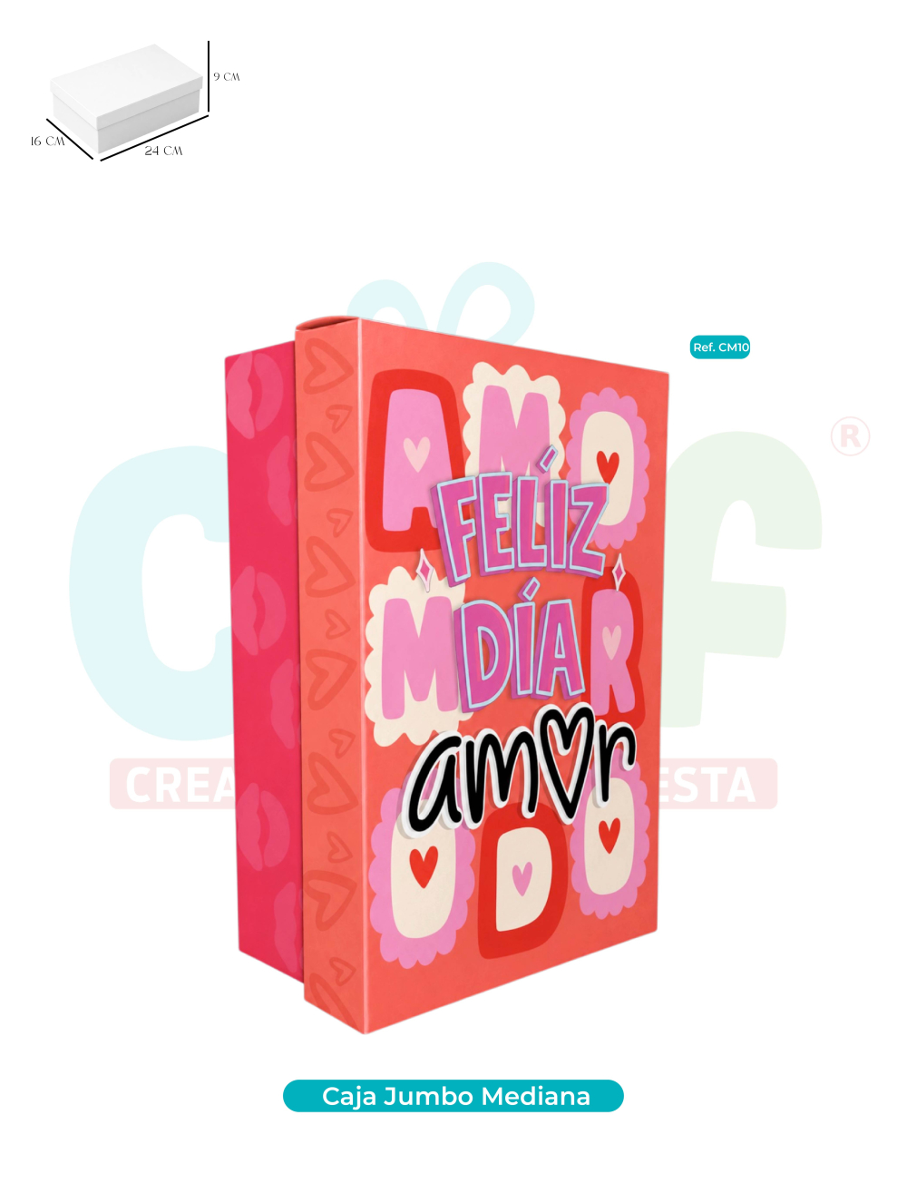 CAJA JUMBO COLOR MEDIANA  CM10
